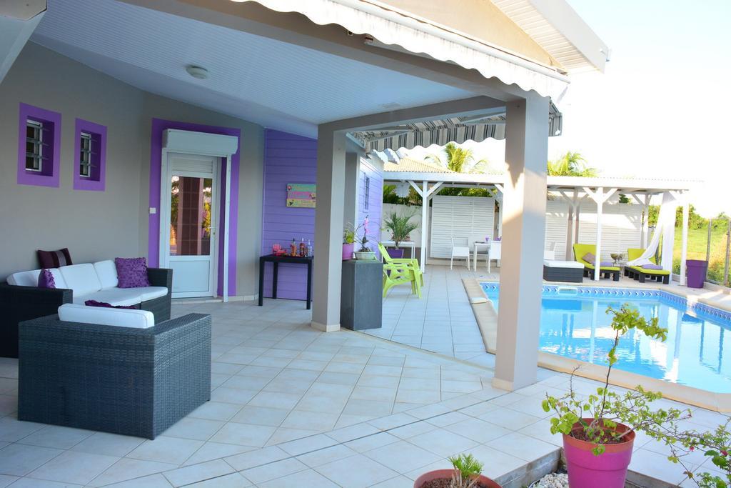 Villa Amethyste Avec Grande Piscine Privee, Jardin Clos, Parking Prive Le Robert Dış mekan fotoğraf