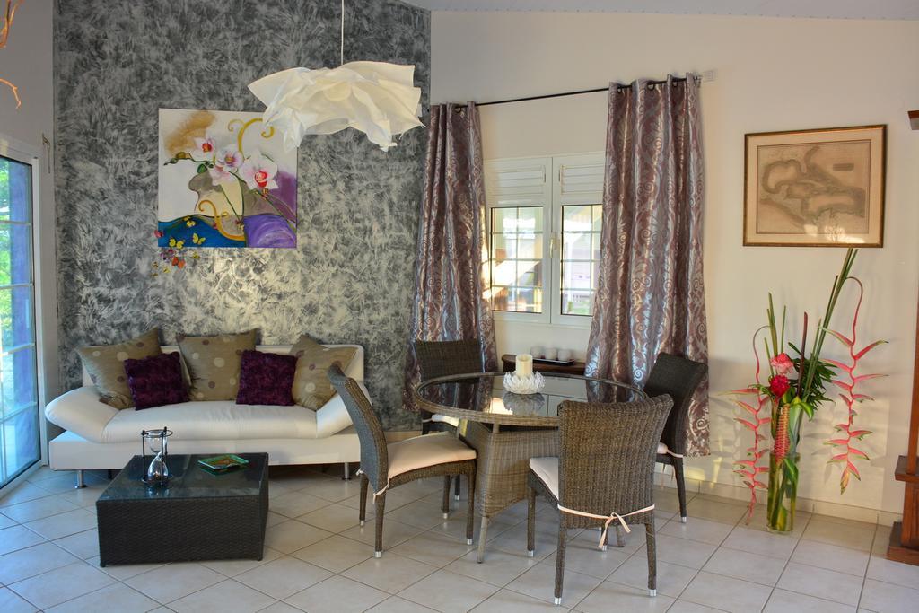 Villa Amethyste Avec Grande Piscine Privee, Jardin Clos, Parking Prive Le Robert Dış mekan fotoğraf